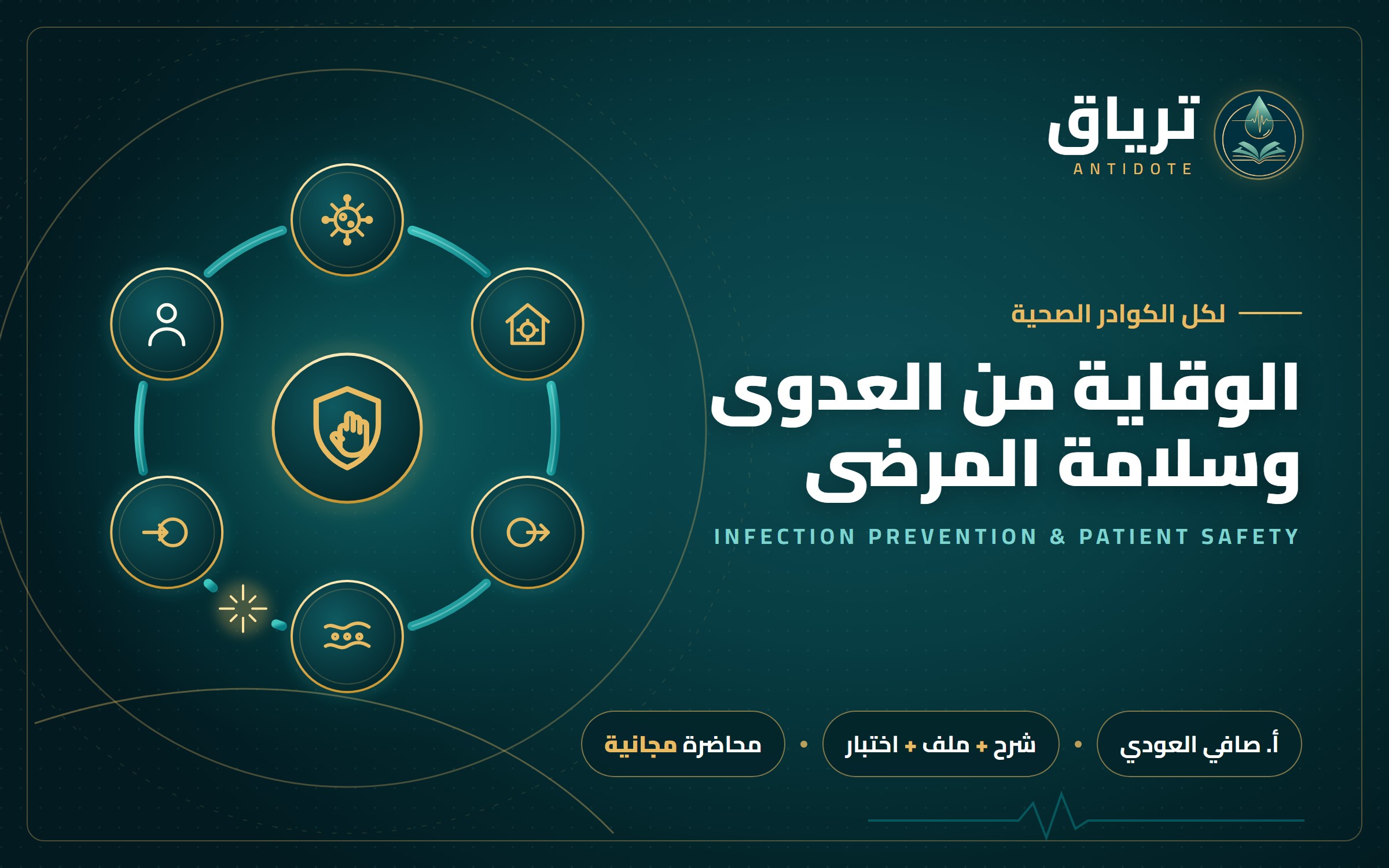 الوقاية من العدوى وسلامة المرضى — Infection Prevention & Patient Safety